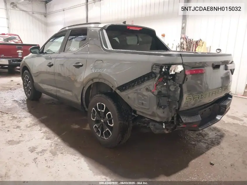 2022 Hyundai Santa Cruz Sel VIN: 5NTJCDAE8NH015032 Lot: 42407930