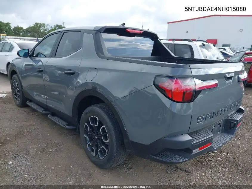 2022 Hyundai Santa Cruz Sel VIN: 5NTJBDAE4NH015080 Lot: 42541086