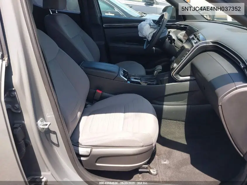 2022 Hyundai Santa Cruz Sel VIN: 5NTJC4AE4NH037352 Lot: 42554536