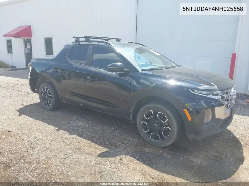 2022 Hyundai Santa Cruz Sel Premium VIN: 5NTJDDAF4NH025658 Lot: 42580308