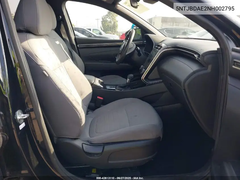 2022 Hyundai Santa Cruz Sel VIN: 5NTJBDAE2NH002795 Lot: 42613110