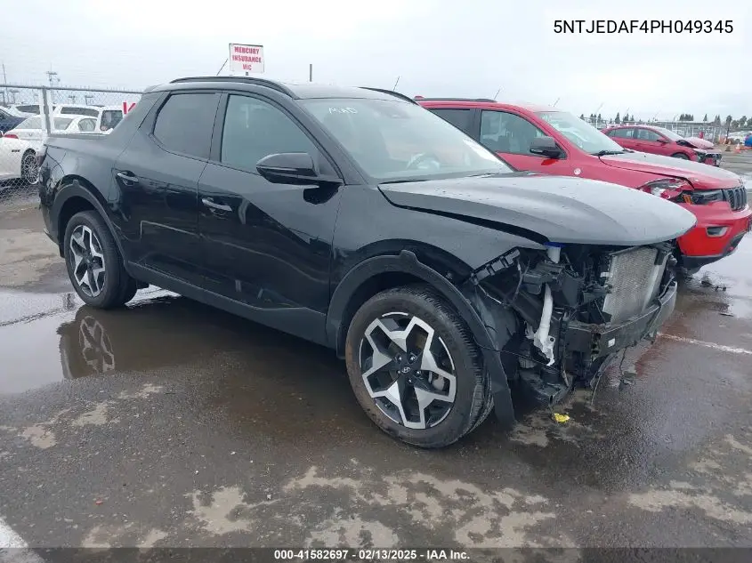 2023 Hyundai Santa Cruz Limited VIN: 5NTJEDAF4PH049345 Lot: 41582697