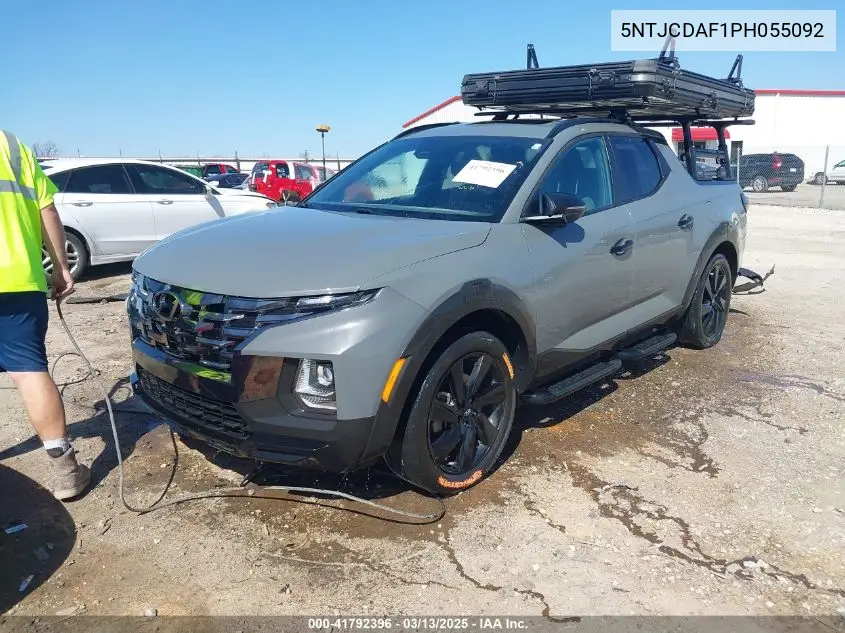 2023 Hyundai Santa Cruz Night VIN: 5NTJCDAF1PH055092 Lot: 41792396