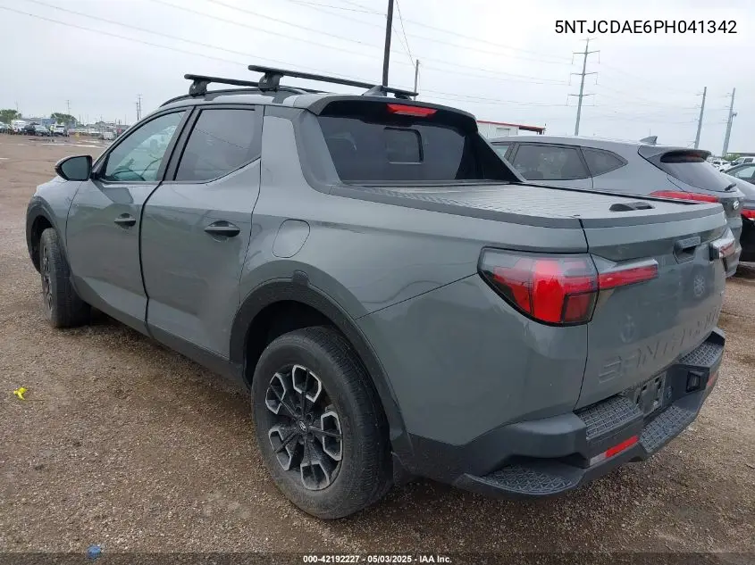 2023 Hyundai Santa Cruz Sel VIN: 5NTJCDAE6PH041342 Lot: 42192227