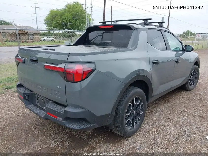 2023 Hyundai Santa Cruz Sel VIN: 5NTJCDAE6PH041342 Lot: 42192227