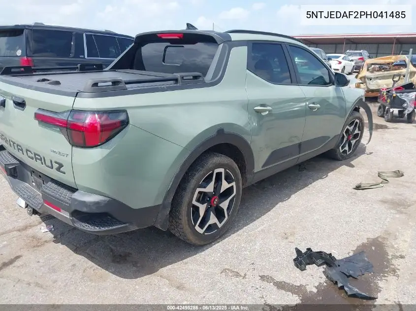 2023 Hyundai Santa Cruz Limited VIN: 5NTJEDAF2PH041485 Lot: 42495286