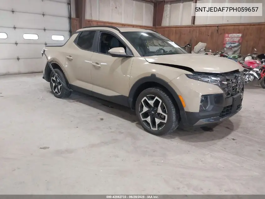 2023 Hyundai Santa Cruz Limited VIN: 5NTJEDAF7PH059657 Lot: 42562733