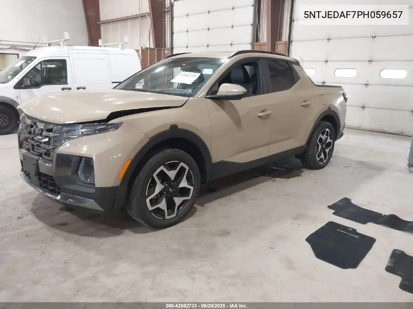 2023 Hyundai Santa Cruz Limited VIN: 5NTJEDAF7PH059657 Lot: 42562733