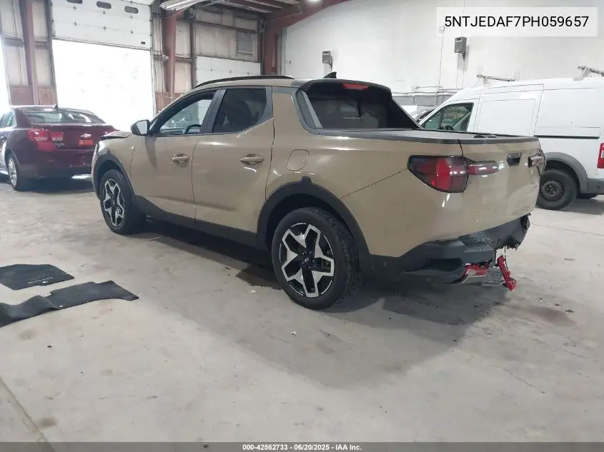 2023 Hyundai Santa Cruz Limited VIN: 5NTJEDAF7PH059657 Lot: 42562733