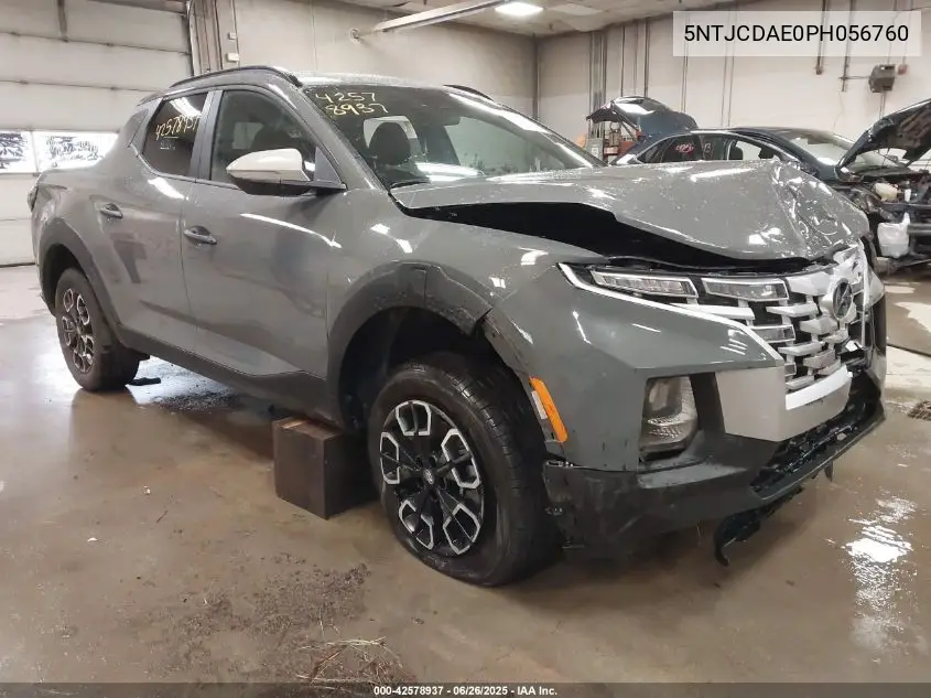 2023 Hyundai Santa Cruz Sel VIN: 5NTJCDAE0PH056760 Lot: 42578937