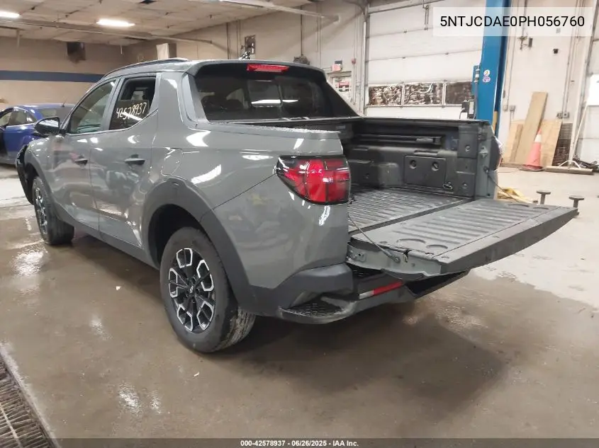 2023 Hyundai Santa Cruz Sel VIN: 5NTJCDAE0PH056760 Lot: 42578937