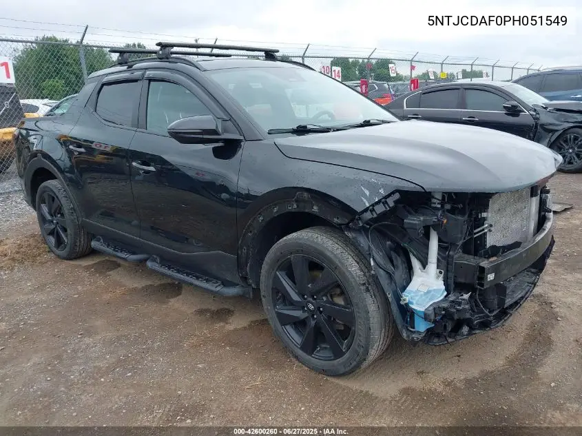 2023 Hyundai Santa Cruz Night VIN: 5NTJCDAF0PH051549 Lot: 42600260