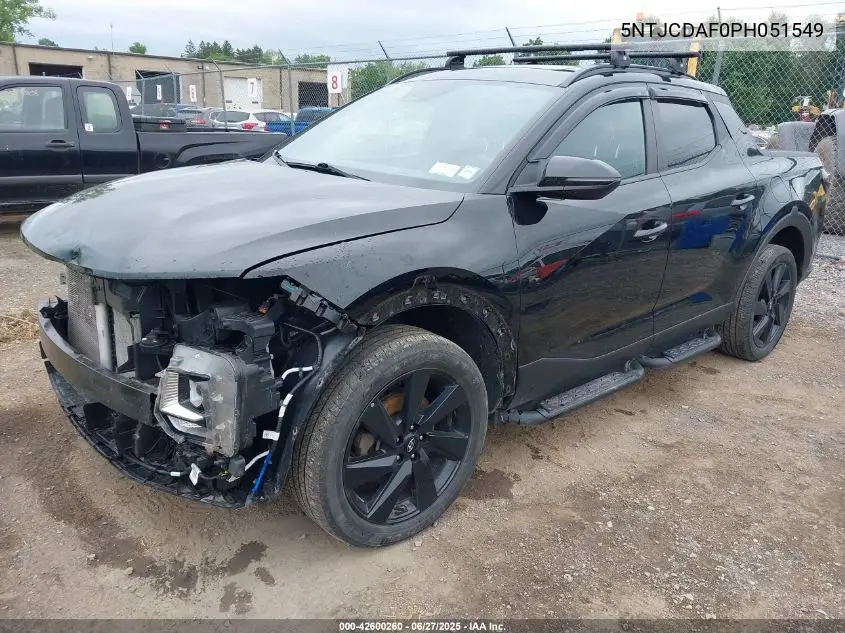 2023 Hyundai Santa Cruz Night VIN: 5NTJCDAF0PH051549 Lot: 42600260