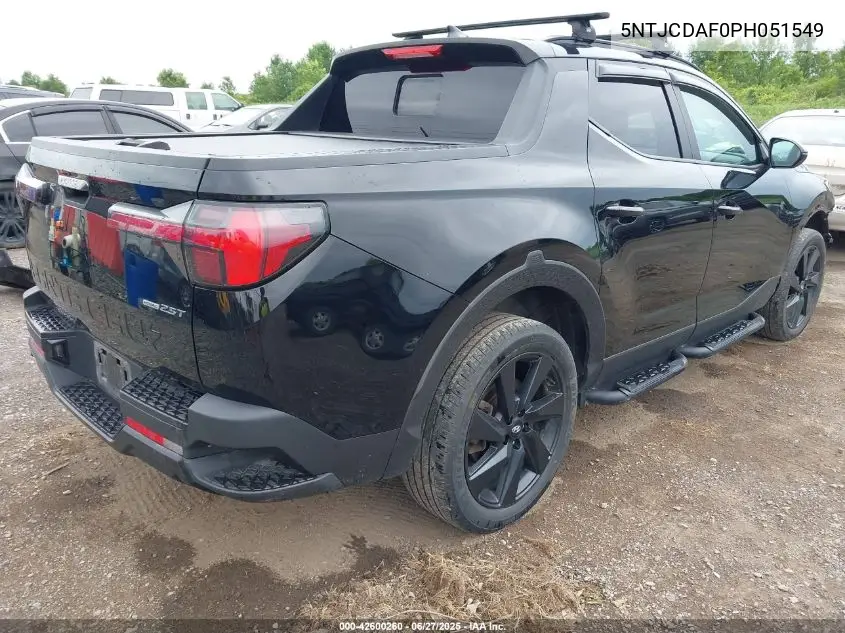 2023 Hyundai Santa Cruz Night VIN: 5NTJCDAF0PH051549 Lot: 42600260