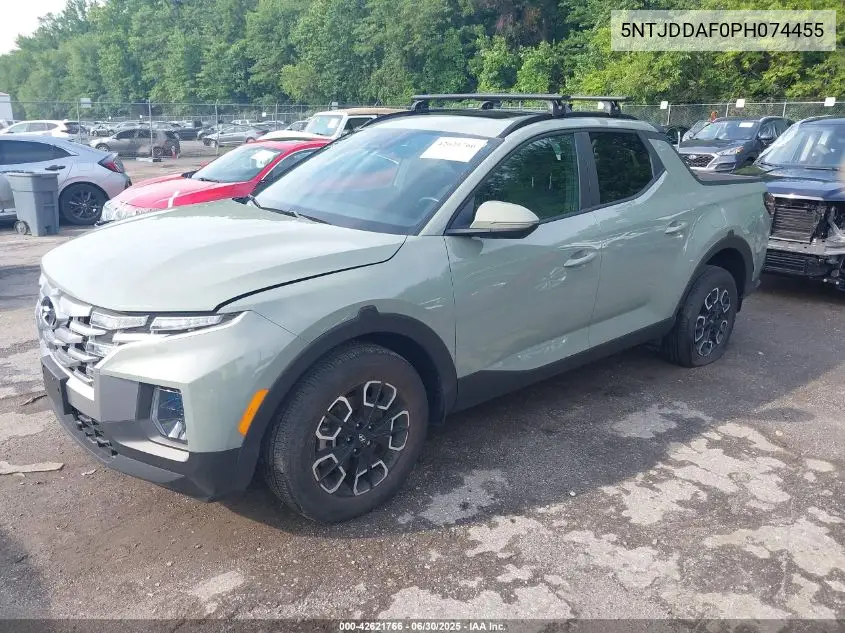 2023 Hyundai Santa Cruz Sel Premium VIN: 5NTJDDAF0PH074455 Lot: 42621766