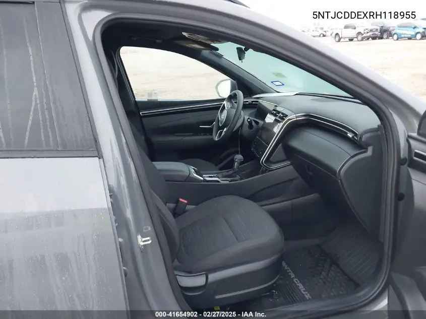 2024 Hyundai Santa Cruz Sel VIN: 5NTJCDDEXRH118955 Lot: 41654902