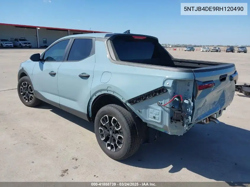 2024 Hyundai Santa Cruz Sel VIN: 5NTJB4DE9RH120490 Lot: 41858739