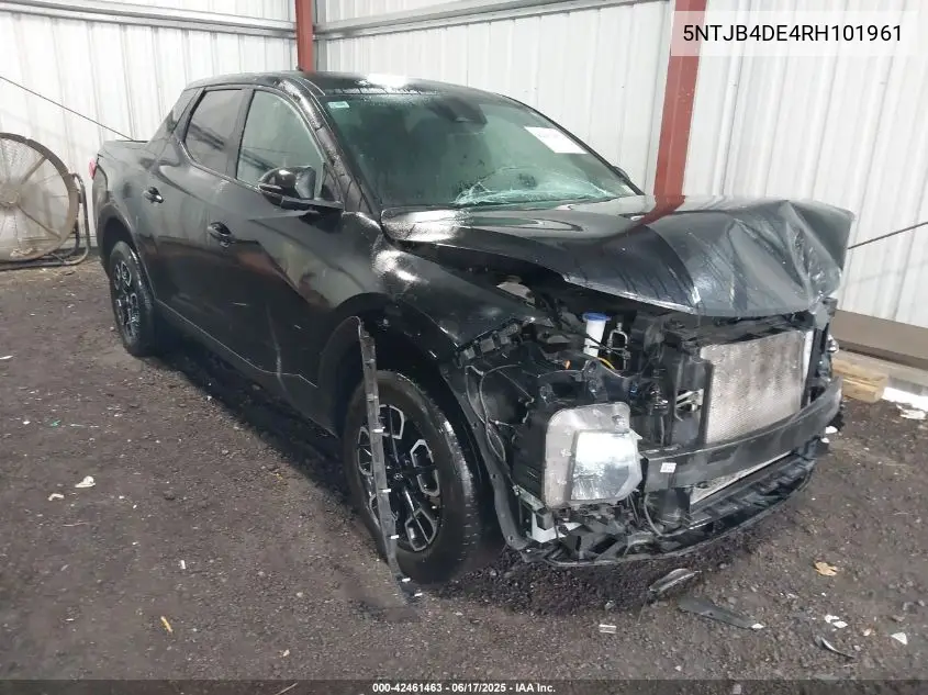 2024 Hyundai Santa Cruz Sel VIN: 5NTJB4DE4RH101961 Lot: 42461463