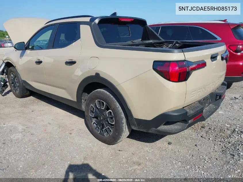 2024 Hyundai Santa Cruz Sel VIN: 5NTJCDAE5RH085173 Lot: 42558688