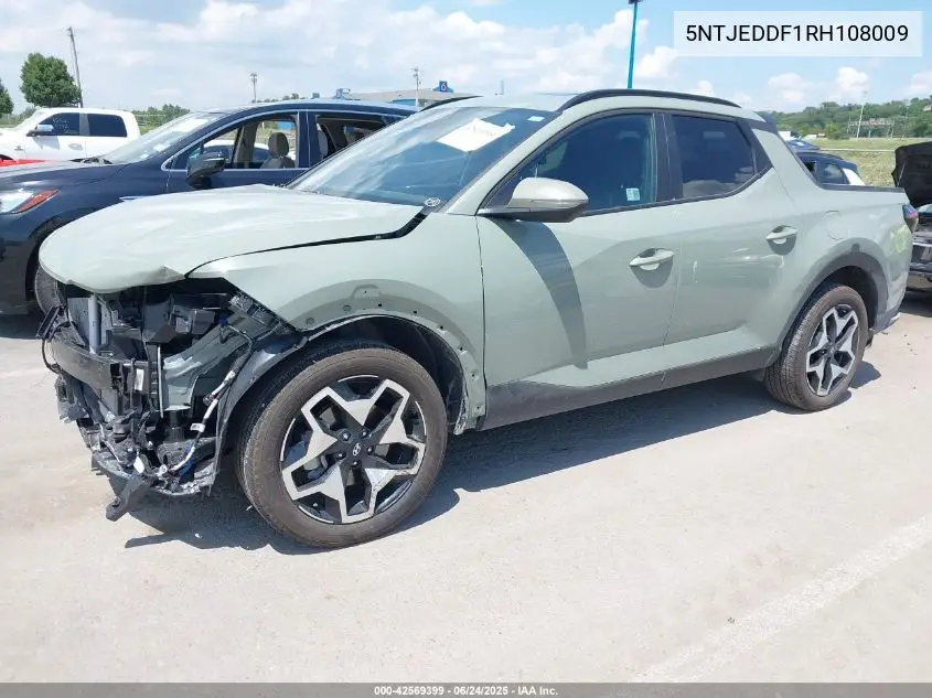 2024 Hyundai Santa Cruz Limited VIN: 5NTJEDDF1RH108009 Lot: 42569399