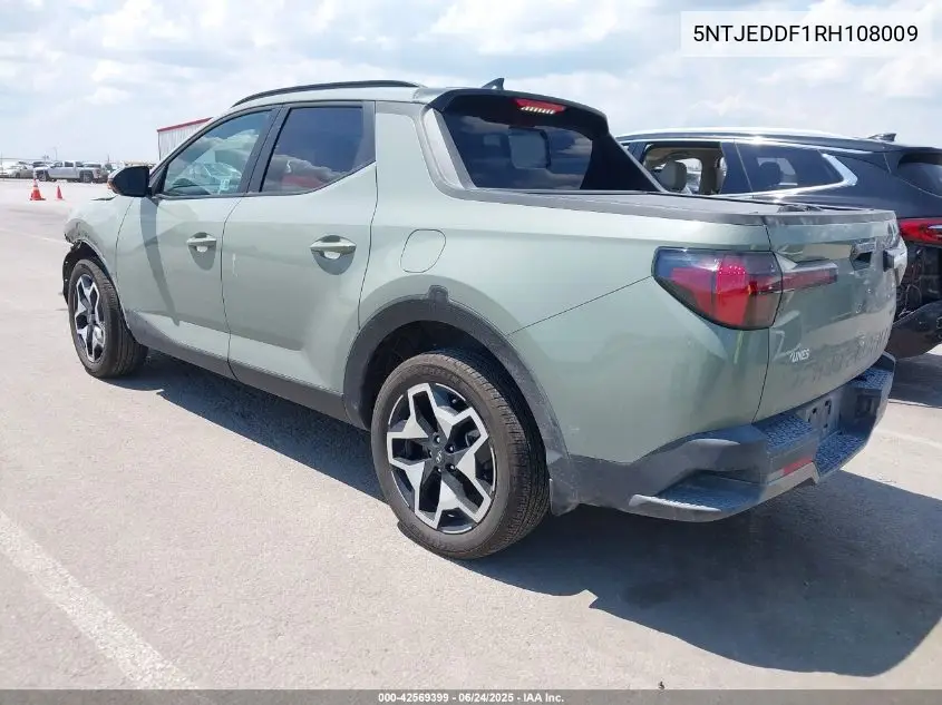 2024 Hyundai Santa Cruz Limited VIN: 5NTJEDDF1RH108009 Lot: 42569399