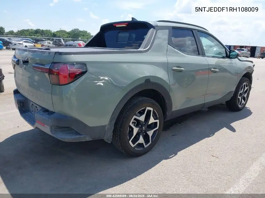 2024 Hyundai Santa Cruz Limited VIN: 5NTJEDDF1RH108009 Lot: 42569399
