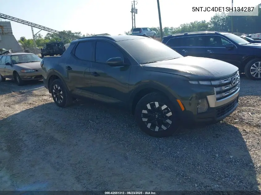 2025 Hyundai Santa Cruz Sel Activity VIN: 5NTJC4DE1SH134287 Lot: 42551313