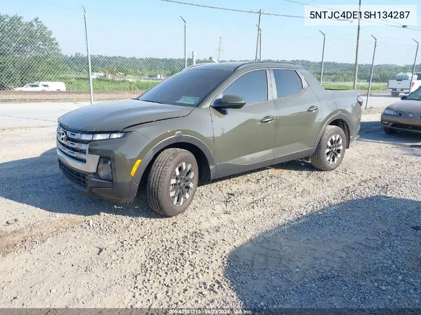 2025 Hyundai Santa Cruz Sel Activity VIN: 5NTJC4DE1SH134287 Lot: 42551313