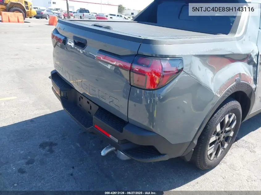 2025 Hyundai Santa Cruz Sel Activity VIN: 5NTJC4DE8SH143116 Lot: 42613126