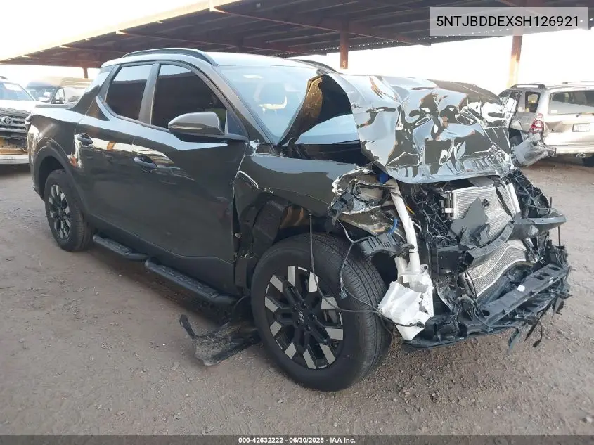 2025 Hyundai Santa Cruz Sel VIN: 5NTJBDDEXSH126921 Lot: 42632222