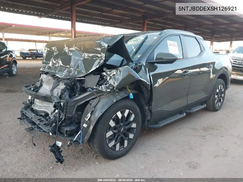 2025 Hyundai Santa Cruz Sel VIN: 5NTJBDDEXSH126921 Lot: 42632222