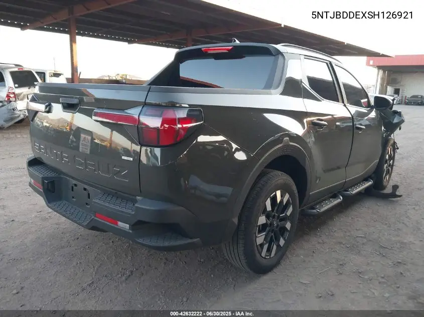 2025 Hyundai Santa Cruz Sel VIN: 5NTJBDDEXSH126921 Lot: 42632222
