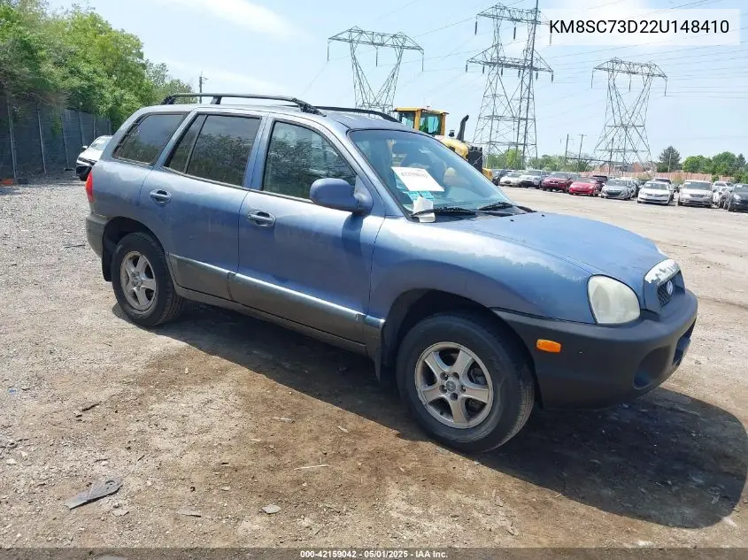 2002 Hyundai Santa Fe Gls/Lx VIN: KM8SC73D22U148410 Lot: 42159042