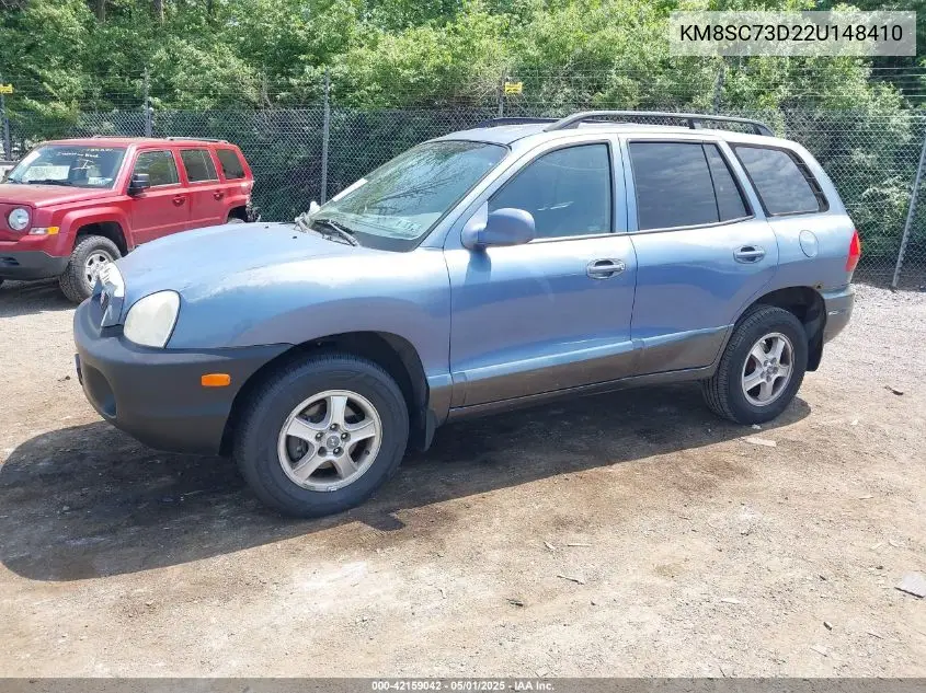 2002 Hyundai Santa Fe Gls/Lx VIN: KM8SC73D22U148410 Lot: 42159042