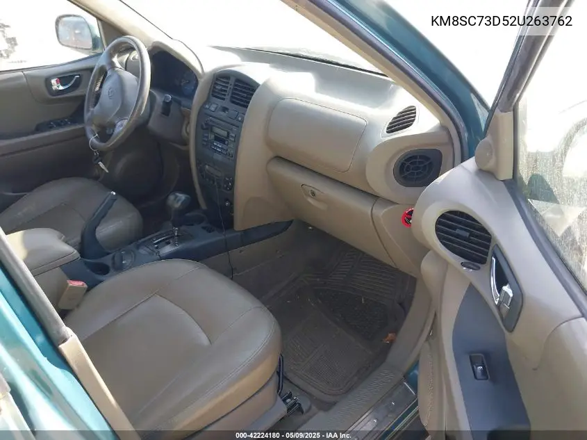 2002 Hyundai Santa Fe Gls/Lx VIN: KM8SC73D52U263762 Lot: 42224180