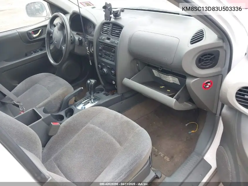 2003 Hyundai Santa Fe Gls/Lx VIN: KM8SC13D83U503336 Lot: 42025398