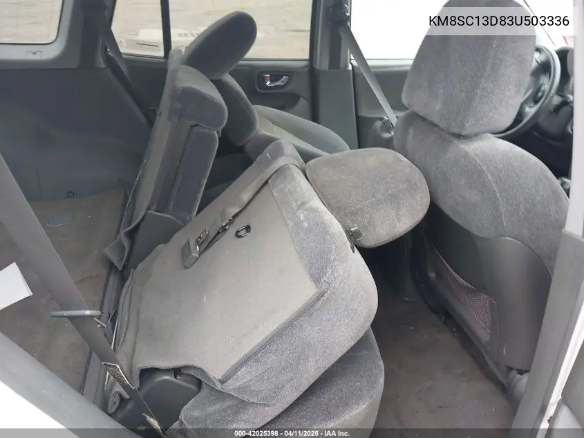 2003 Hyundai Santa Fe Gls/Lx VIN: KM8SC13D83U503336 Lot: 42025398