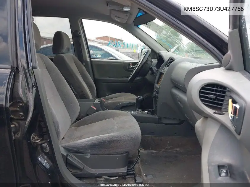 2003 Hyundai Santa Fe Gls/Lx VIN: KM8SC73D73U427756 Lot: 42142862