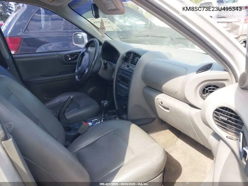 2003 Hyundai Santa Fe Gls/Lx VIN: KM8SC73E23U495343 Lot: 42172895