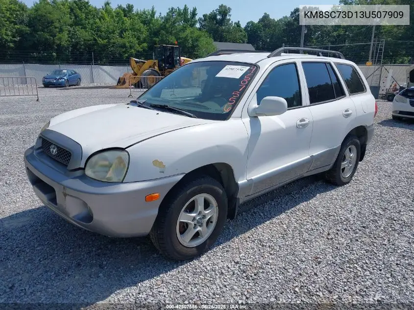 2003 Hyundai Santa Fe Gls/Lx VIN: KM8SC73D13U507909 Lot: 42507556