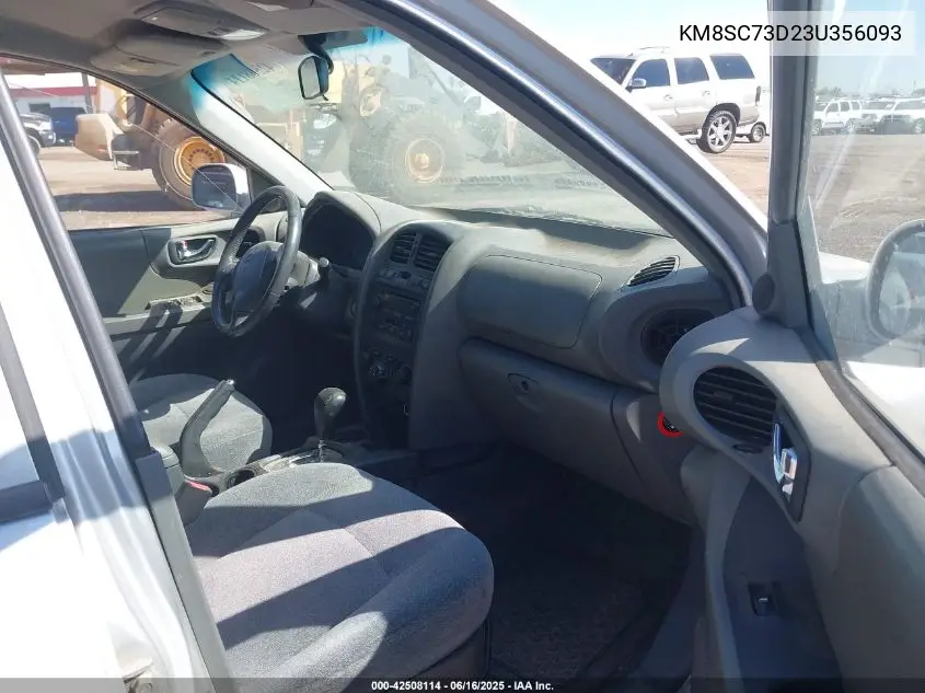 2003 Hyundai Santa Fe Gls/Lx VIN: KM8SC73D23U356093 Lot: 42508114
