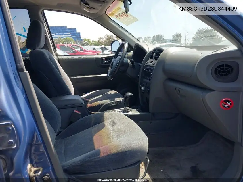 2003 Hyundai Santa Fe Gls/Lx VIN: KM8SC13D23U344409 Lot: 42620353