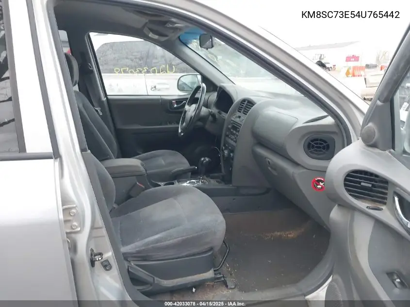 2004 Hyundai Santa Fe Gls/Lx VIN: KM8SC73E54U765442 Lot: 42033078