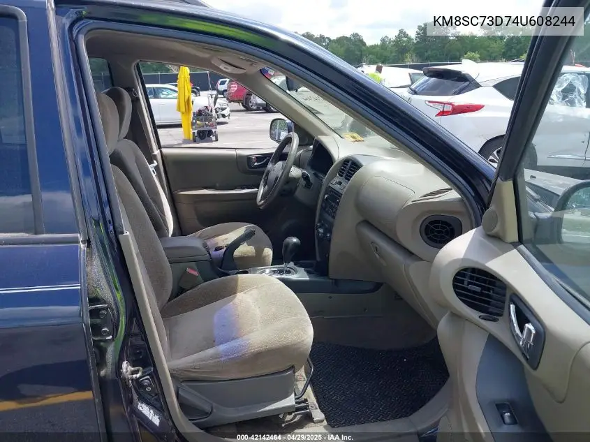 2004 Hyundai Santa Fe Gls VIN: KM8SC73D74U608244 Lot: 42142464
