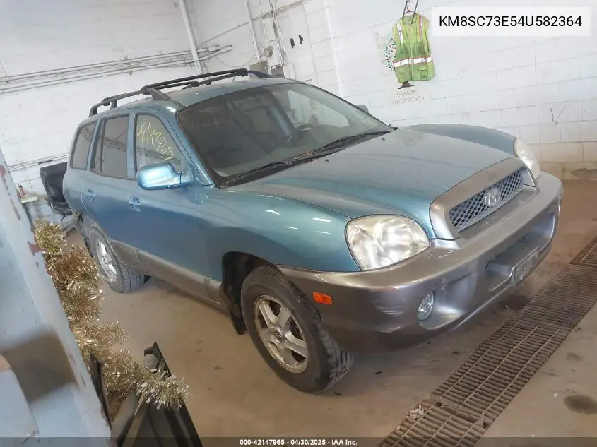 2004 Hyundai Santa Fe Gls/Lx VIN: KM8SC73E54U582364 Lot: 42147965