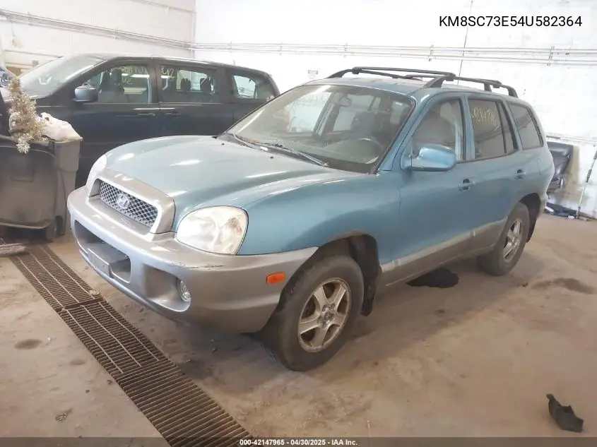 2004 Hyundai Santa Fe Gls/Lx VIN: KM8SC73E54U582364 Lot: 42147965