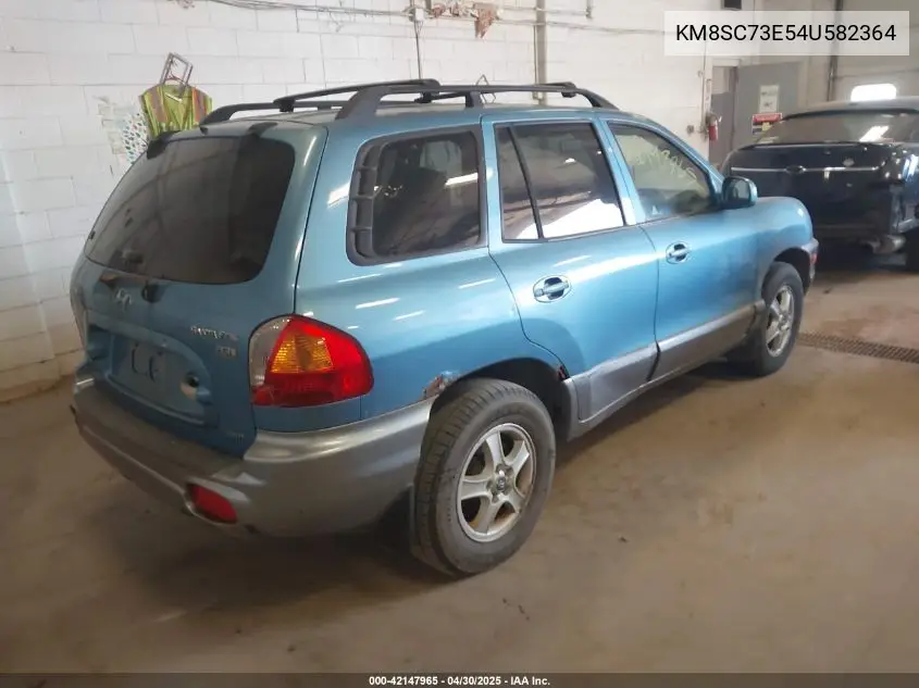 2004 Hyundai Santa Fe Gls/Lx VIN: KM8SC73E54U582364 Lot: 42147965
