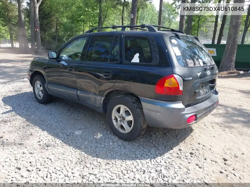 2004 Hyundai Santa Fe Gls VIN: KM8SC73DX4U610845 Lot: 42224206