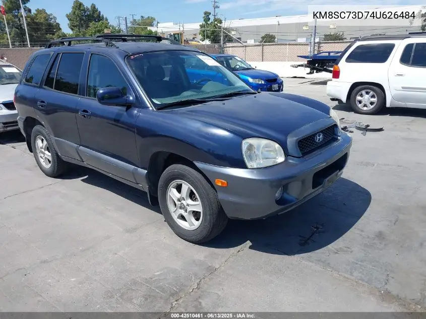 2004 Hyundai Santa Fe Gls VIN: KM8SC73D74U626484 Lot: 42510461