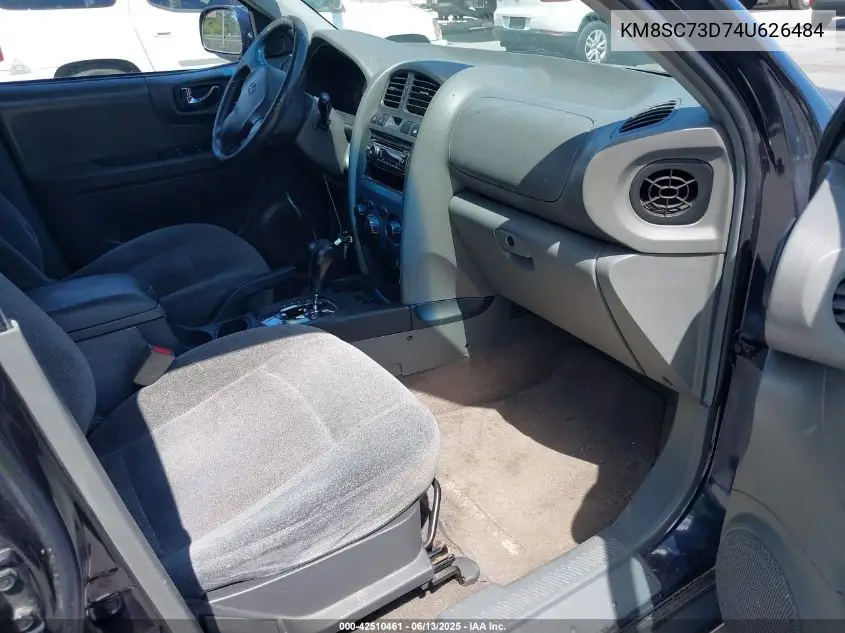 2004 Hyundai Santa Fe Gls VIN: KM8SC73D74U626484 Lot: 42510461